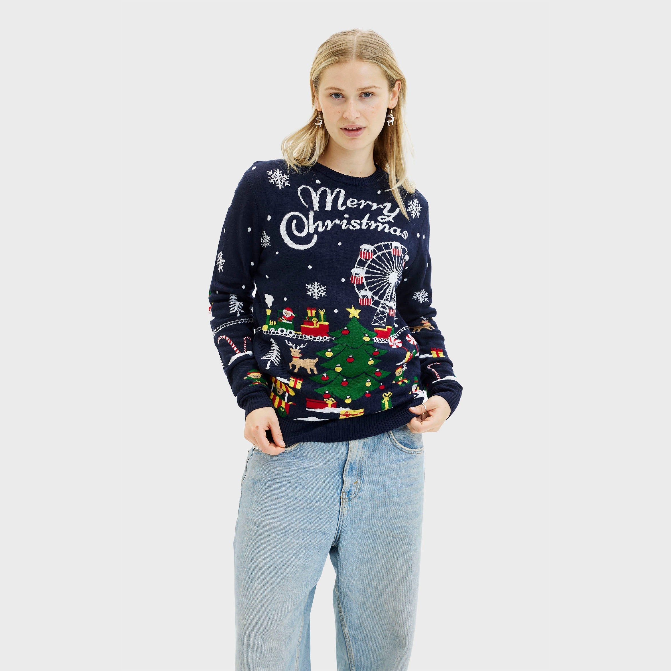 Christmas carnival weihnachtspullover - Herren